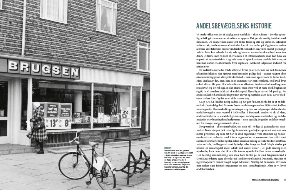 Book design. “Vi mødes i Brugsen“ ©lowereast